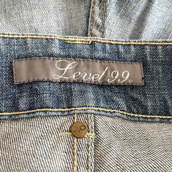 NWOT Vintage Level 99 boot cut blue jeans - Picture 4 of 10